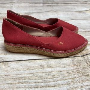 NEW Viscata Spanish Canvas Espadrille Flats Sz 35 = US 5